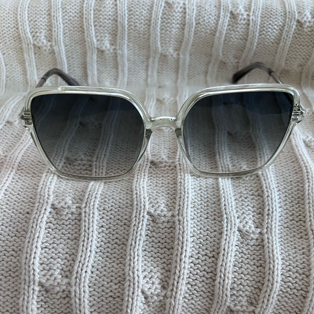 Rebecca Minkoff INDIO Grey-shaded Square Ladies Sunglasses